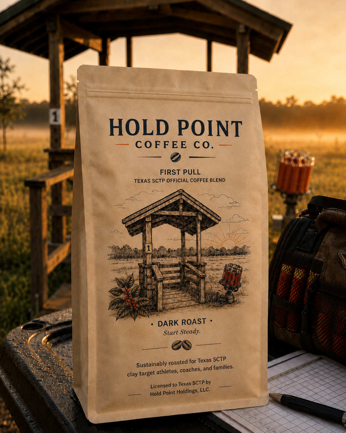Hold Point Coffee bag