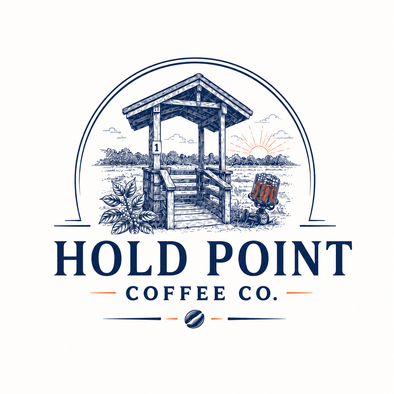 Hold Point Coffee Co. logo
